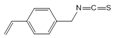 4-乙烯基苄基异硫氰酸酯 4-Vinylbenzyl isothiocyanate