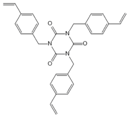 三（4-乙烯基苄基）异氰脲酸酯 tris(4-vinylbenzyl) isocyanurate