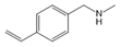 4-乙烯基-N-甲基苯甲胺 4-vinyl-N-methylbenzenemethanamine